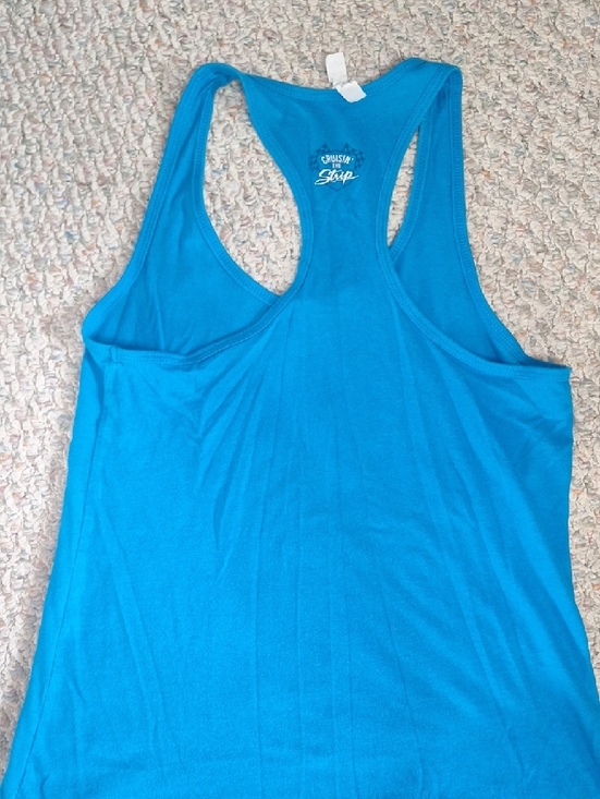Blue 'Rod Run' Graphic Racerback Tank - Picture 2 of 3